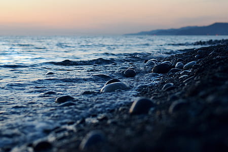 low angle photo of seashore thumbnail