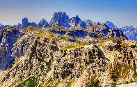 photo of rocky mountains at daytime thumbnail