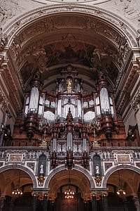 gray concrete cathedral interior thumbnail