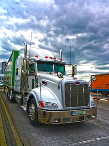 gray freight truckl thumbnail