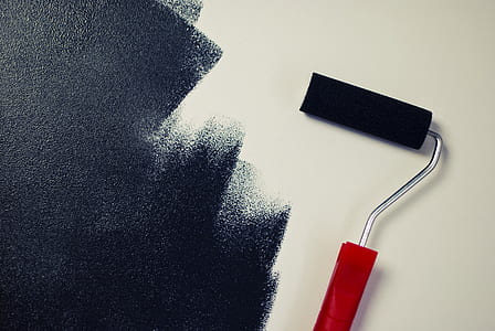 wall, painting, black, color thumbnail