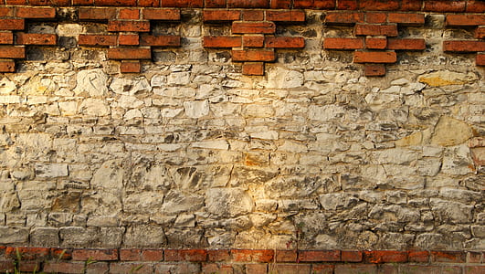 brown concrete wall bricks thumbnail