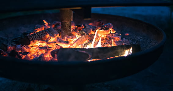 fire on fire pit thumbnail