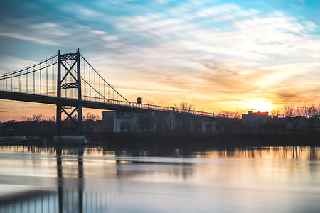 bridge above body of water thumbnail