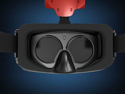 black and red VR goggles thumbnail