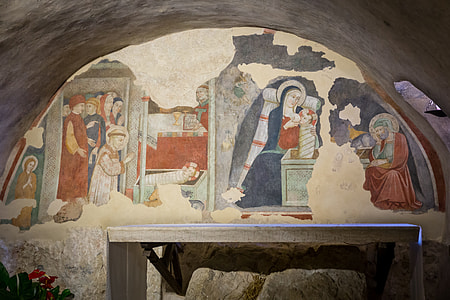 The Nativity painted wall thumbnail