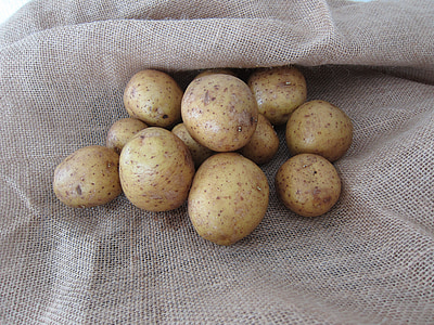 brown potatoes on brown textile thumbnail
