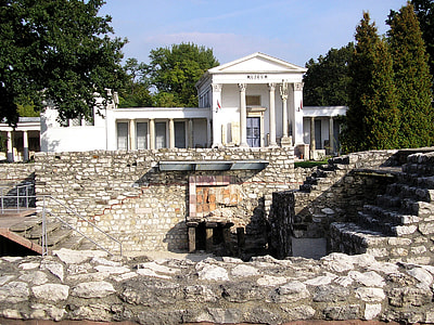 Archaeological park of the Aquincum Museum in Budapest, Hungary thumbnail