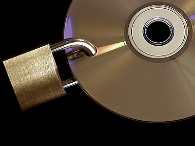 disc with padlock thumbnail