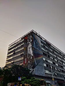 Gray Building Under Gray Sky thumbnail
