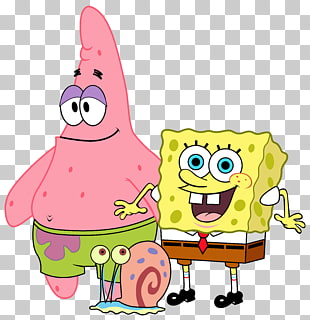 SpongeBob SquarePants Patrick Star Cartoon Euclidean , SpongeBob and Friends , Spongebob, Patrick, and Gary PNG clipart