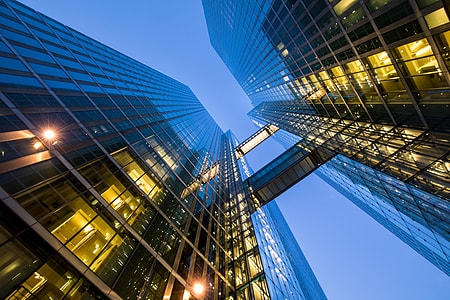 worm-eye photography of high-rise building thumbnail