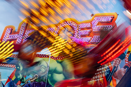 Heroes, light, colorful, color thumbnail