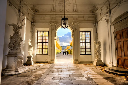 white concrete building interior thumbnail
