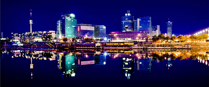 photo of city during night time thumbnail
