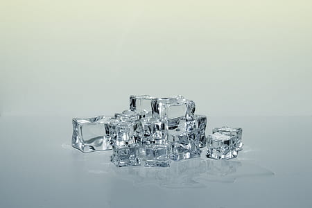 selective focus photography of ice block thumbnail
