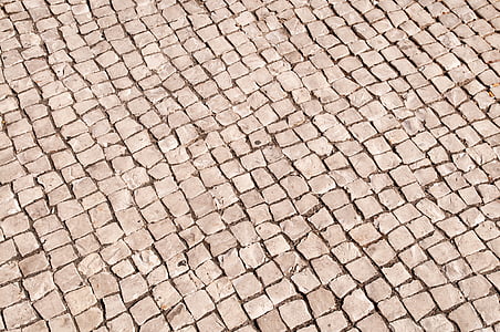 high-angle photo of brown concrete bricks thumbnail