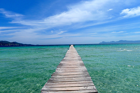landscape photography of dock thumbnail