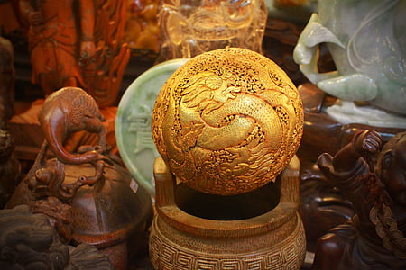 yellow dragon ball table decor thumbnail
