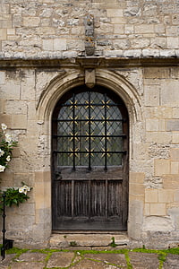 closed metal door thumbnail