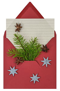 white stationary on red envelop thumbnail