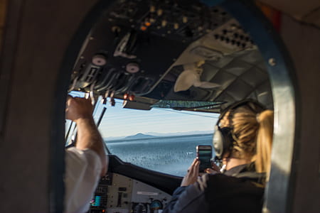 woman riding on air craft vehicle thumbnail