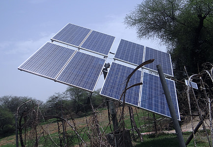 solar panel during daytime thumbnail