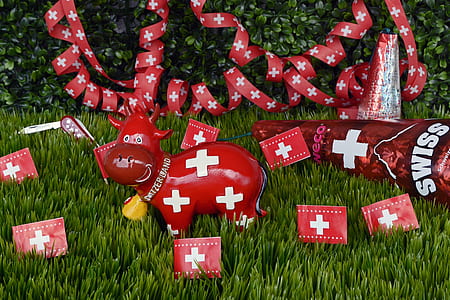 cow Swiss-themed decor thumbnail