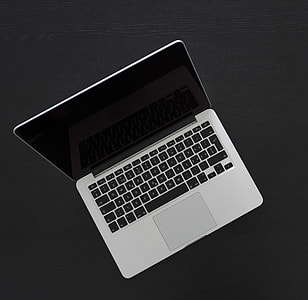 Laptop Computer with black screen thumbnail