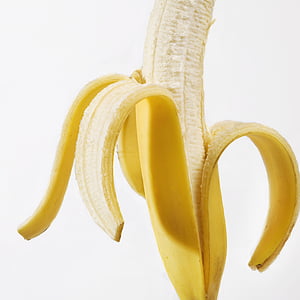 peeled ripe banana thumbnail