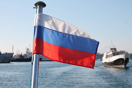 Flag Of Russia, Russia On The Sea thumbnail