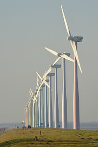 wind turbine along side shore thumbnail