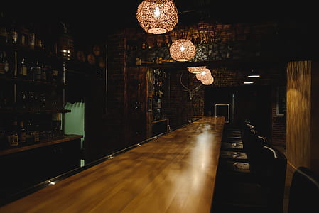organized chair inside the bar thumbnail