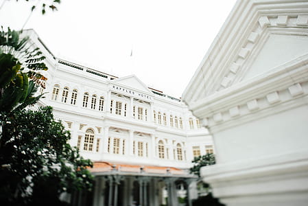 low angle photo of white building thumbnail