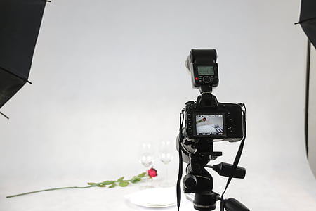 two flute glasses near rose thumbnail