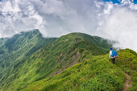 person on mountain thumbnail