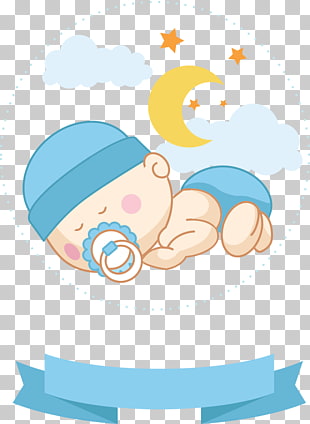 Infant Sleep, Sleeping baby, sleeping baby animated illustration PNG clipart