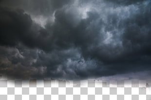 Cumulus Cloud Cumulonimbus Mesoscale convective complex, Black clouds, grayscale photo of clouds in the sky PNG clipart