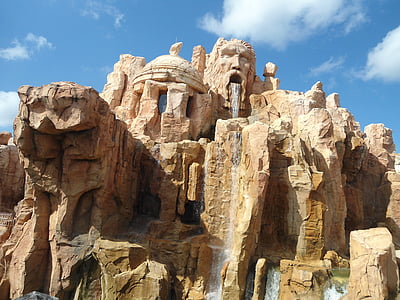 brown mountain waterfall thumbnail
