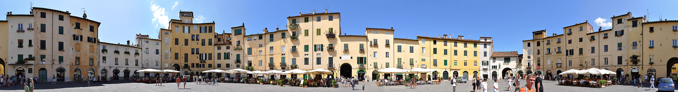 Piazza Anfiteatro in Lucca, Italy thumbnail