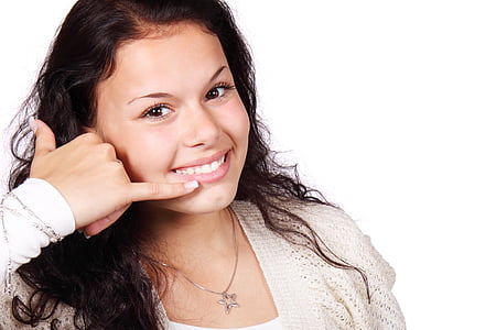 woman calling hand sign thumbnail