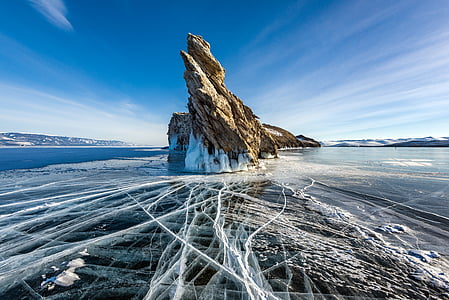 aerial view photography of rock formation thumbnail