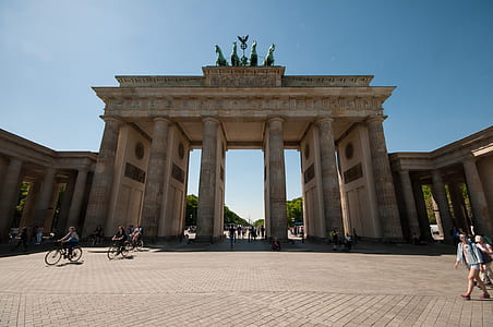 people walking on Brandenburg Gate during daytime thumbnail