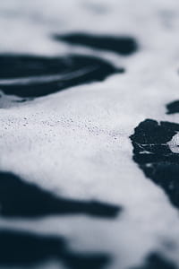 bubble, suds, black and white, foam thumbnail