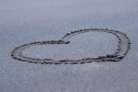 black heart sand photograph thumbnail