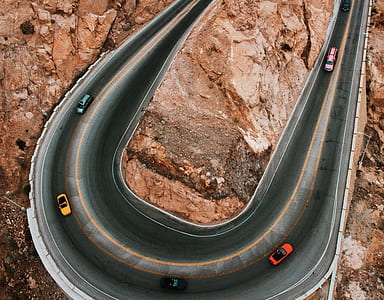 photo of gray curved road thumbnail