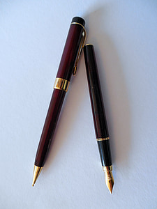 two red and black twist pens thumbnail