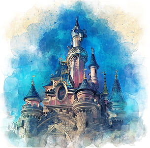 painting of castle thumbnail