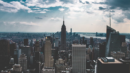 aerial photo of Empire State building during daytime thumbnail