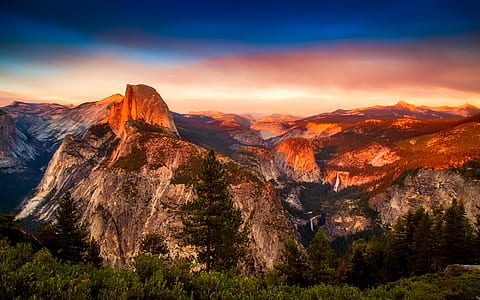 landscape photography of mountain thumbnail